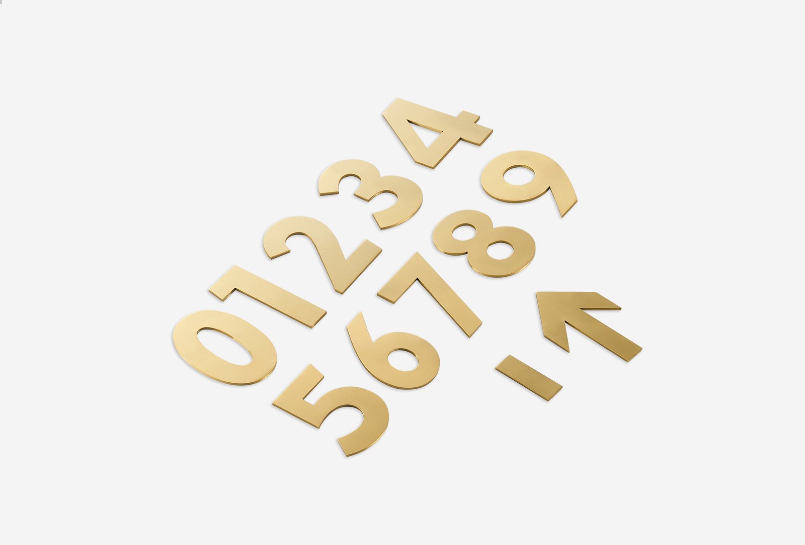 Numéros et lettres Thiesi — vue de présentation