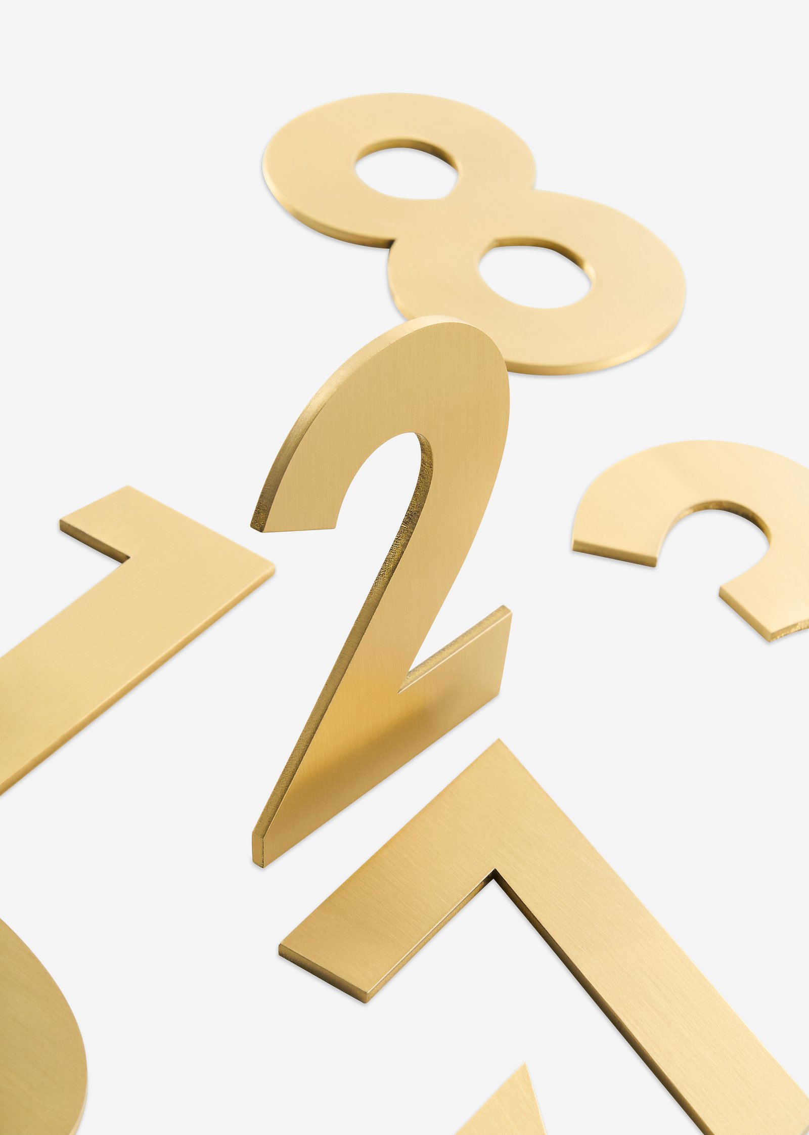 Numéros et lettres Thiesi — vue de présentation