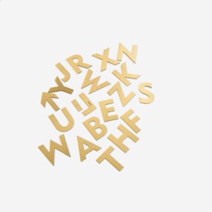 Numéros et lettres Thiesi — présentation du modèle